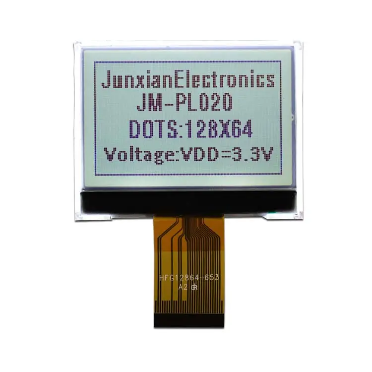 Factory Wholesale Custom St7567 With White backlight 12864 lcd display module lcd 12864