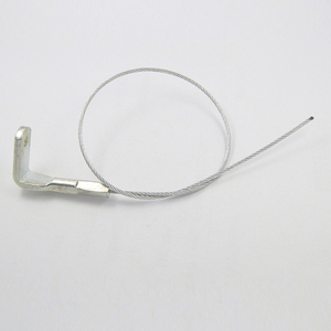 Güvenlik kullanımı için 90 derece bükme terminali galvanizli tel halat kablosu bükülmüş göz terminali montaj kablosu - Product Image 2