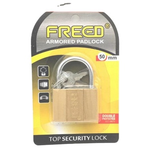 Samhoo-candados de alta seguridad personalizados, Candado pequeño de cobre y latón - Product Image 1