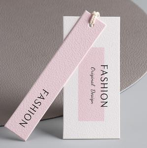 Eco-friendly <strong>Custom</strong> Logo <strong>Printing</strong> Hang <strong>Tag</strong> Luxury Recycled Paper Garment Accessories Label Clothing <strong>String</strong> Hang <strong>Tags</strong> - Product Image 1