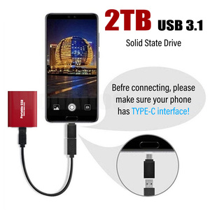 Ổ đĩa cứng di động SSD 32t 16t 8TB 4TB 2TB 5TB 1TB bên ngoài ổ đĩa thể rắn di động - Product Image 2