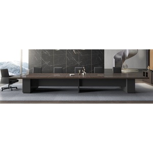 Latest Office <strong>Counter</strong> 10 Person <strong>Rectangular</strong> Conference <strong>Table</strong> Meeting Room <strong>Table</strong> - Product Image 2