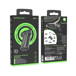 BOROFONE 5.0车载蓝牙接收器发射器适配器Aux BT 3.5毫米插孔音频播放器音乐无线免提电脑使用 - Product Image 6