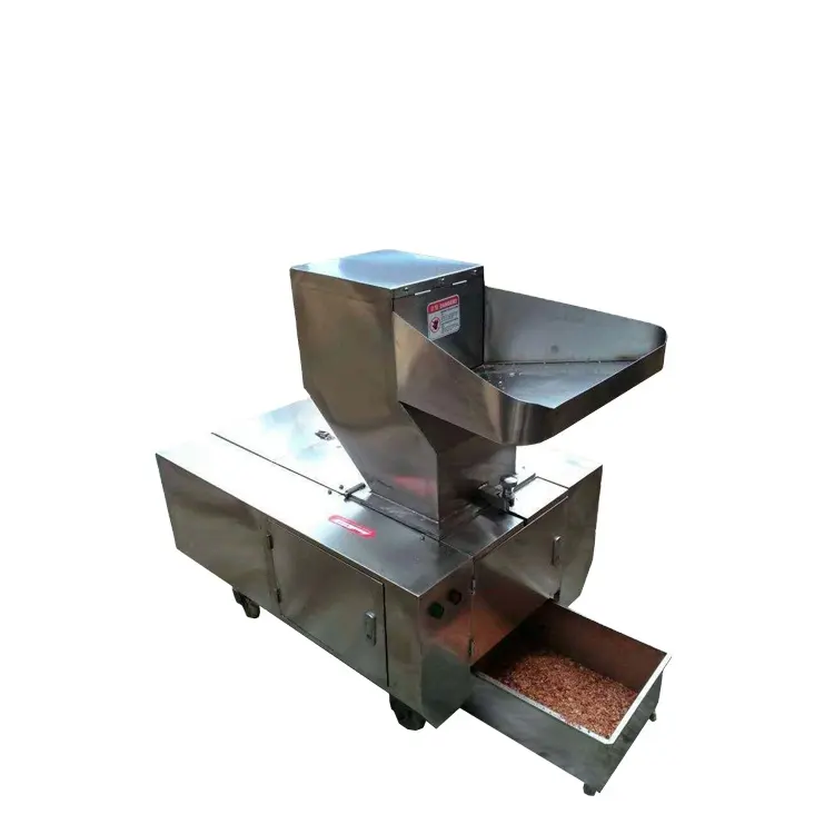 Trituradora de pollo de la máquina de pulir del hueso de la eficacia alta con la certificación
