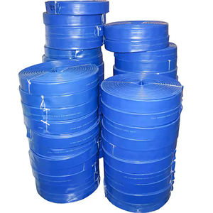 Expandable <strong>2</strong> Inch 3 Inch Blue PVC Lay Flat <strong>Hose</strong> for Agriculture &amp; Irrigation Water Pump Compatible