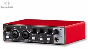 GAX-MD22P 2 in 2 out USBオーディオインターフェース録音サウンドカード - Product Image 3