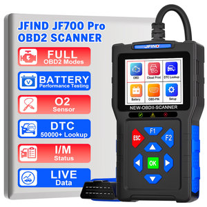 OBD2 tarayıcı araba kod okuyucu JFIND JF700 PRO bulut baskı OBD otomotiv tanılama aracı pil performans testi ile - Product Image 2
