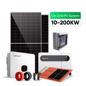 Sunpal并网太阳能光伏系统50Kw 150Kw 200Kw商用太阳能系统 - Product Image 1