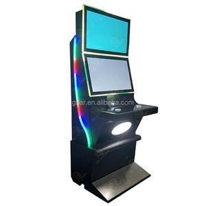 Eğlence jetonlu oyunlar yeni tasarım 27 "çift ekran PC kurulu beceri oyun makinesi iki düğme paneli kabine - Product Image 4