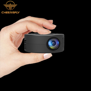 Mini LED moderno telefone móvel filme com fio tv pocket screen cinema portátil mini projetor Negócios e Educação