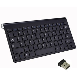 Teclado y ratón inalámbricos de 2,4G, miniteclado para Notebook, portátil, Mac, PC, ordenador de escritorio, TV inteligente, PS4 - Product Image 6