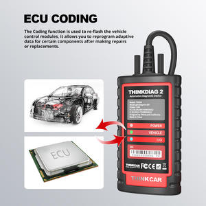 2023 più recente ThinkDiag2 tutto il software 1 anno di aggiornamento gratuito supporto strumento di diagnostica automatica può FD ECU codifica Test attivo Scanner OBD2