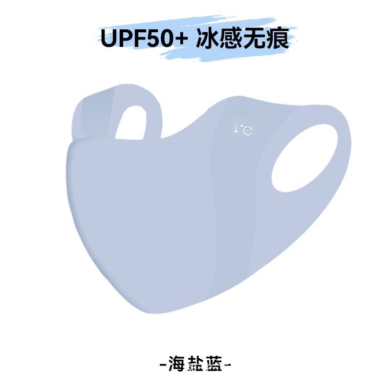 หน้ากากสเตอริโอ 3 มิติ - สีฟ้า