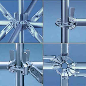 Andamio Ringlock galvanizado de hormigón prefabricado de paneles de yeso europeo de forma rápida OEM - Product Image 4