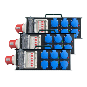 32A Input Stage Power Distro Box con 6PCs 16A Salida de enchufe Schuko - Product Image 3