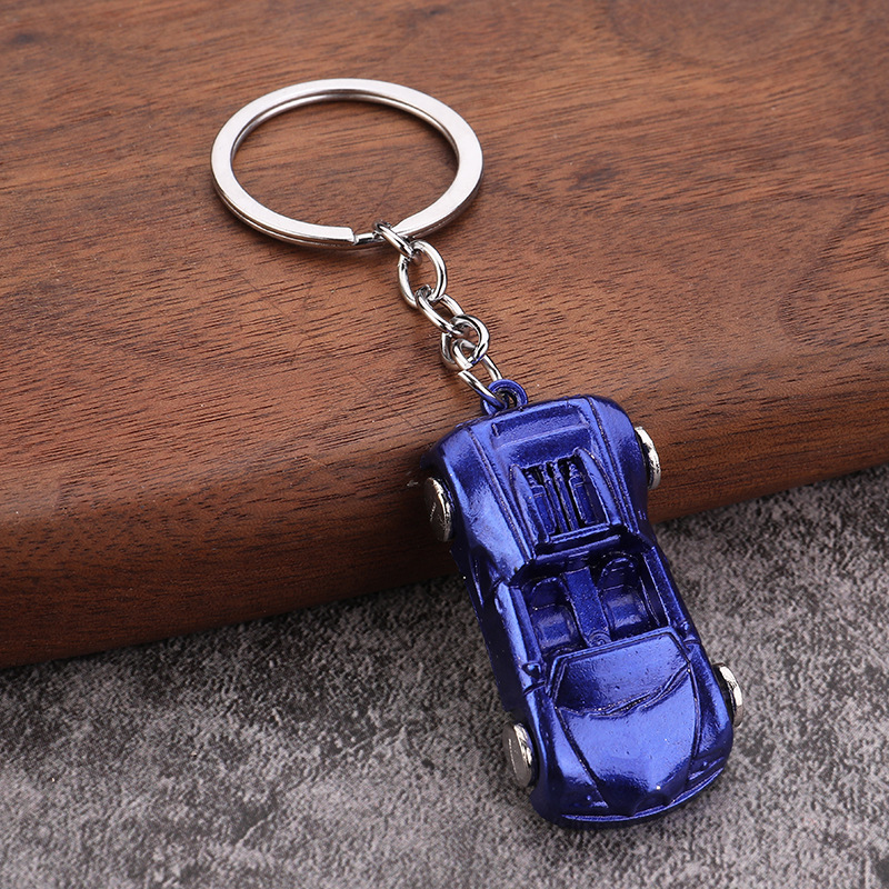 Blue Sports Car