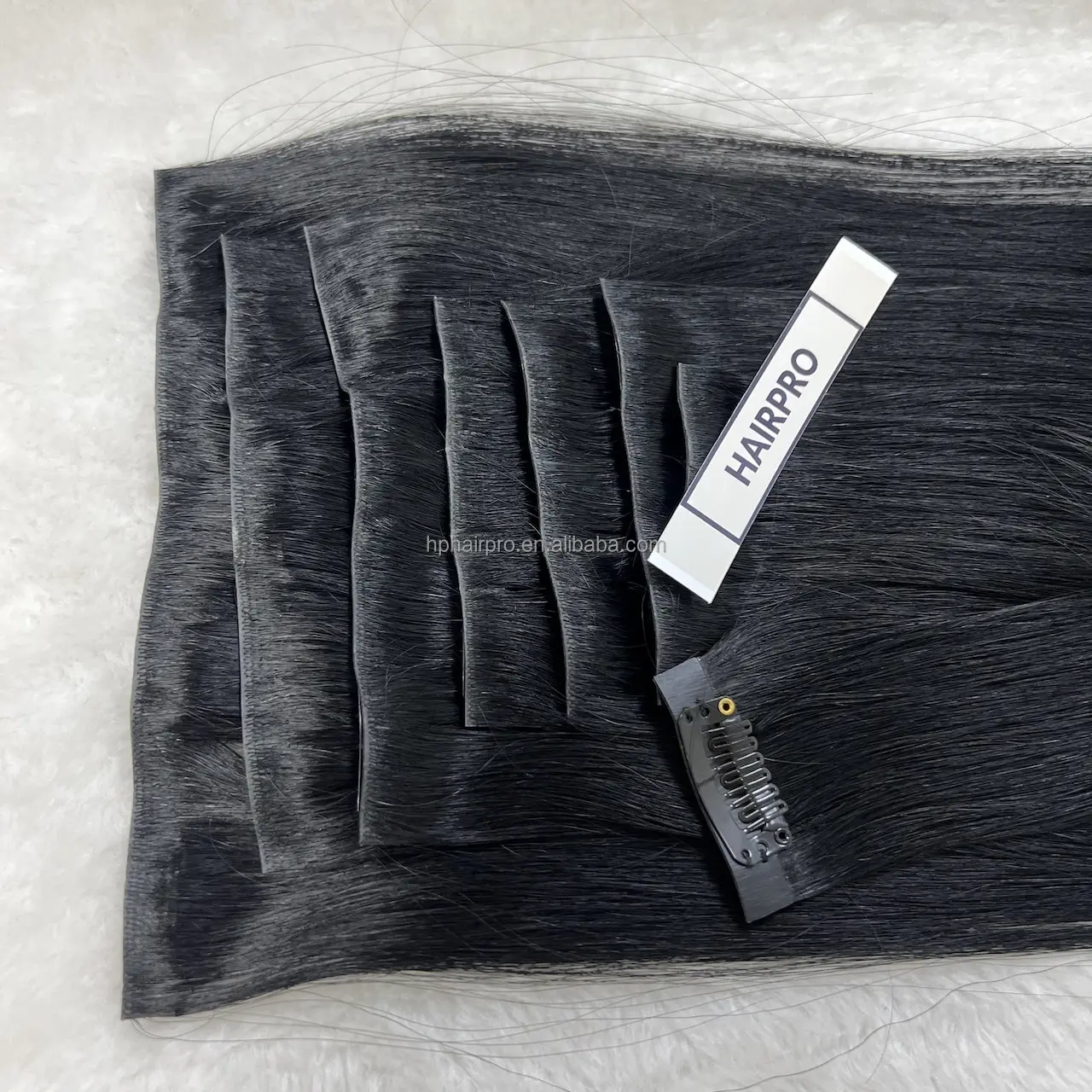 Extension per capelli invisibili nuovo metodo Clip In Clip invisibile senza soluzione di continuità nelle estensioni dei capelli