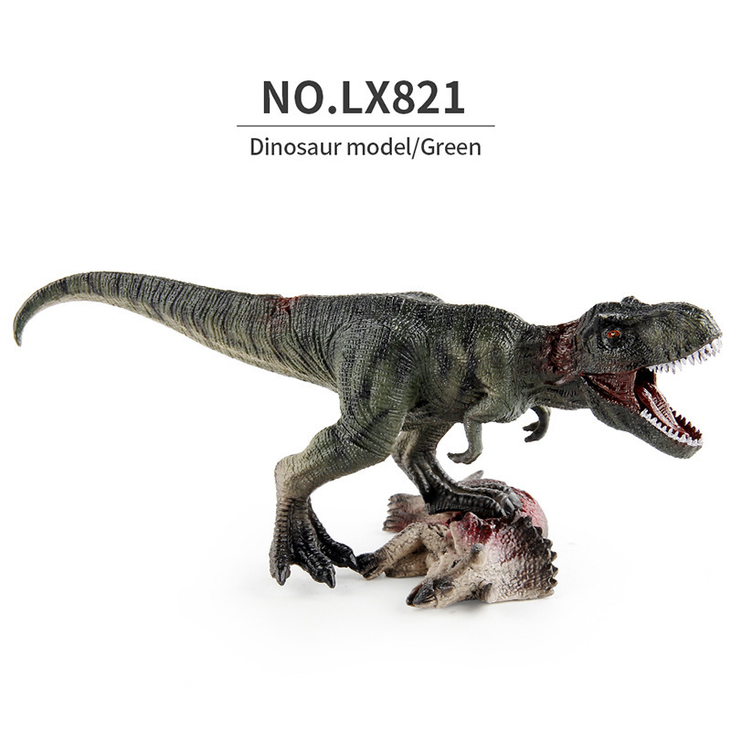 Le coloré LX821 Green Tyrannosaurus rex marche sur