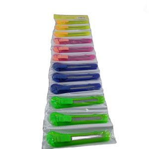 DEWEN çin fabrika Mini kutu kesici seramik maket bıçağı karton Oem taşınabilir güvenlik geri çekilebilir kesici kutusu kesici - Product Image 5