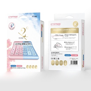 Calculadora financiera de escritorio con logotipo personalizado, calculadora electrónica de 14 dígitos para suministros de oficina, calculadora para contabilidad, con logotipo personalizado, de tipo financiero, para uso en oficina - Product Image 6