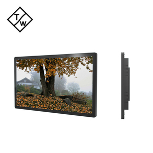 Monitor de marco abierto negro de 27 pulgadas con panel IPS Multi-Touch HD VGA DVI Nuevo stock - Product Image 1