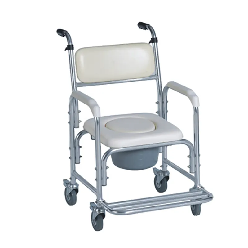 Medizinischer Versorgung Kommode-Rollstuhl Toiletten-Sitz Rollstuhl Kommode-Sessel für Ältere