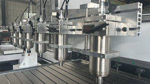多头6主轴6旋转3d雕刻木材数控路由器4轴 - Product Image 4