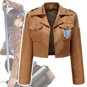 Unisex התקפה על titan קוספליי גברים ותלבושת אנימה תחפושת להגדיר עם כנפי חופש למבוגרים