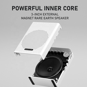Mini amplificador inalámbrico portátil con unidad USB AUX MIC y compatibilidad con tarjeta TF para profesores y presentaciones - Product Image 2