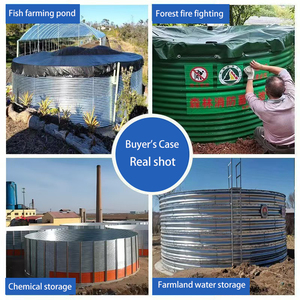 Lớn tấm thép tấm 10000L nước mưa Collector Tank giá cho thủy lợi - Product Image 6