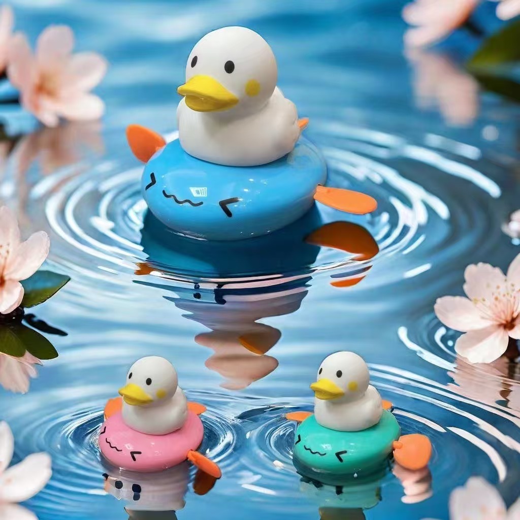 paddling duck