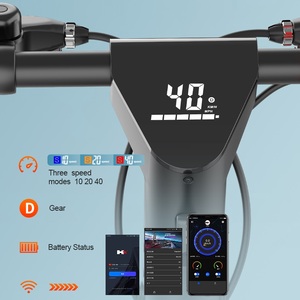 קורקינט חשמלי <span class=keywords><strong>500</strong></span> w מתקפל להטעין סוללה המהיר צבעוני מסך e קטנוע tuv - Product Image 6