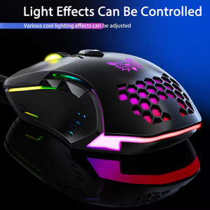 <strong>2025</strong> ONIKUMA New Launching CW902 Cool RGB Light High DPI Macro Gaming Mouse - Product Image 4