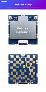 Yüksek güçlü FEM, LB-LINK ~ 867 GHz, uzun menzilli iletim için <span class=keywords><strong>USB</strong></span> 867 ile 5.15 M8812EU2 5.85 Mbps tek bant 2.0 Mbps WLAN modülü