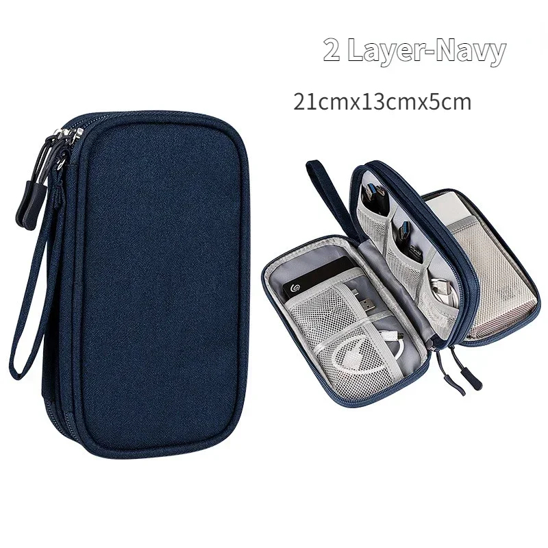 2 Layer-Navy blue