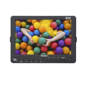 S7II 1920x1200 <strong>Camera</strong> Field 4K LCD Monitor HDM &amp; 3G-SDI <strong>Input</strong> and <strong>Output</strong> with Battery Plate for Outdoor Shooting - Product Image 2