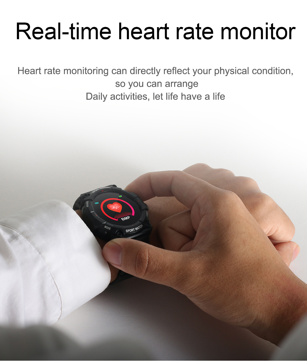 Incoming call FD68 smartwatch round color screen Heart Rate Blood Pressure IP68 Waterproof Reloje Inteligente FD68 Smart Watch