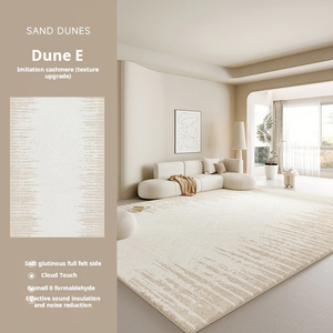 2025 Modern <strong>Home</strong> Travel Carpet Advanced <strong>Sense</strong> Solid Color Dirt Resistant Washable Erasable Waterproof Floor Mat for Living Room - Product Image 5