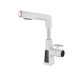 Eioiol <span class=keywords><strong>2025</strong></span> Thông Minh Thông Minh Thác Tap Mixer Trắng 360 Độ Xoay Duy Nhất Xử Lý Hot & Lạnh Vòi Nước Cho Phòng Tắm - Product Image 2