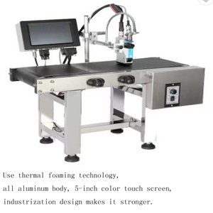 Automatischer Datumdrucker Chargen-Verfallsdatum Barcode-Etikettenbeutel-Druck Muti Farbe Tintenstrahldrucker Codiermaschine für Pet-Flasche - Product Image 5
