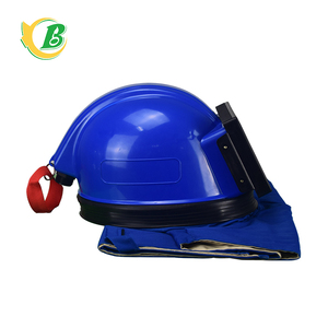 Sand <strong>Blasting</strong> Helmet with Cape Industry Protective Helmet with <strong>Big</strong> View - Product Image 4