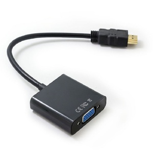 HDMI M至D-Sub (VGA) F适配器公，带聚氯乙烯护套组合屏蔽，用于扬声器和DVD播放器，用于HDMI至VGA Cabl - Product Image 6