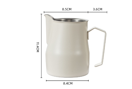 cream white crane mouth shape spout 480ml