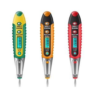 VD700 dijital elektrikli Test kalemi gerilim dedektörü kalem 12 ~ 250V AC/DC taşınabilir LCD ekran Mini elektrikçi Test aracı - Product Image 1