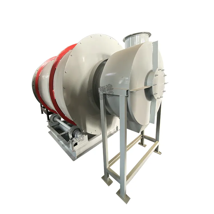 Secador de tambor rotativo de café de biomasa, secadores rotativos de semillas, secador rotativo de paletas al vacío para la industria alimentaria