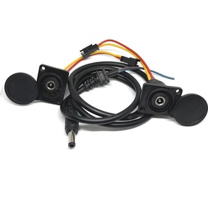 60V elektrik araç şarj cihazı konnektör adaptörü DC <span class=keywords><strong>5521</strong></span> 5525 e-bike lityum pil şarj arayüzü yedek priz