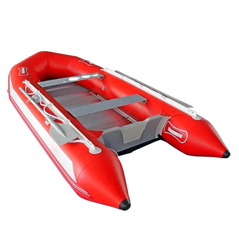 Verano de la pesca recreativa barco inflable bote de 10 pies neumática portátil barco