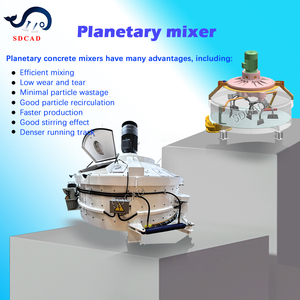 Planetary <strong>Concrete</strong> <strong>Mixer</strong> With Lift Skip for <strong>Concrete</strong> Mixing Plant/<strong>concrete</strong> Precast <strong>Mixer</strong>