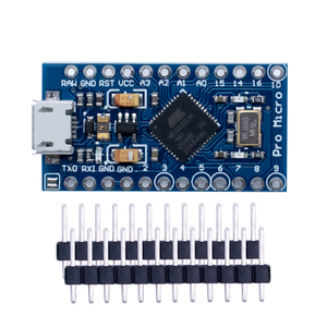 Pro Micro ATmega32U4 5 V 16 MHz Original-Chip ATmega328 Pro Mini ersetzen mit 2-Reihen-Pin-Header