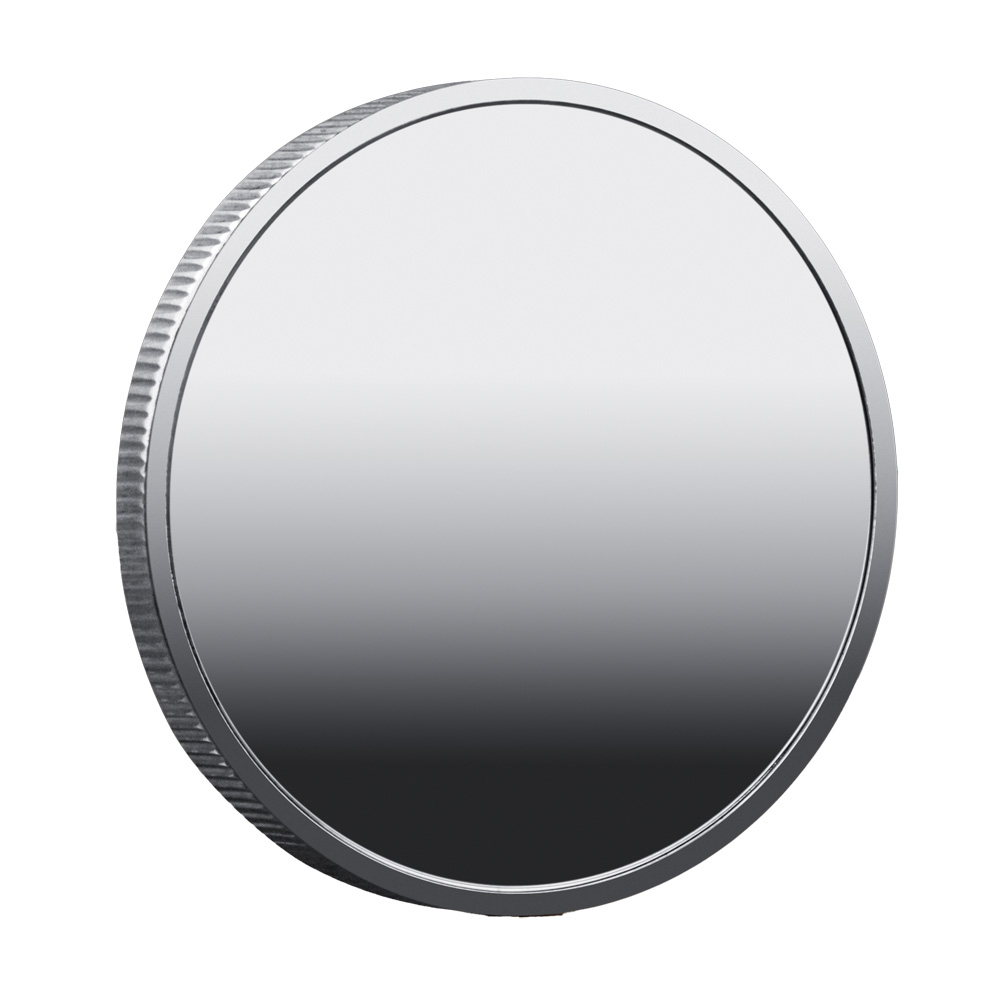 Glossy silver